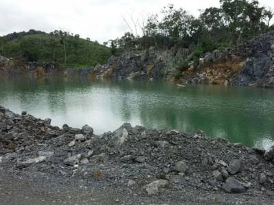 Pedreira de exploração Imerys