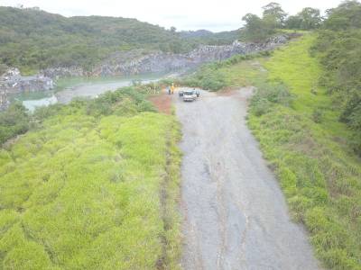 Foto área tirada pelo Droner DJ